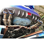 Invidia Gemini R400 Cat Back Exhaust W/titanium Burnt Tips (2015+ Wrx/sti)