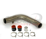 Ets Top Mount Charge Pipe (2022+ Wrx) Brushed Titanium Intercooler