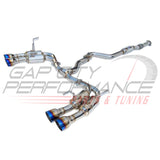 Invidia Gemini R400 Cat Back Exhaust W/titanium Burnt Tips (2015+ Wrx/sti)