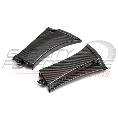 Seibon Carbon Fiber Fender Caps (08-14 STI & 11-14 WRX)