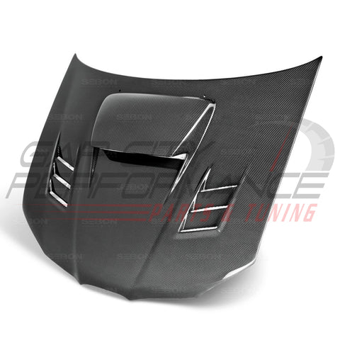 Seibon Carbon Fiber CWII Style Hood (06-07 WRX/STI)