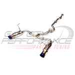 Invidia N1 Cat Back Exhaust Titanium Tips (08-14 WRX/STI Sedan)