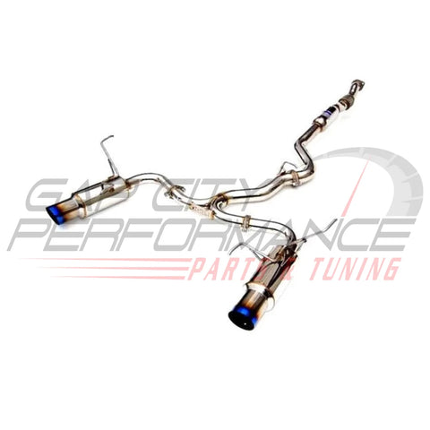 Invidia N1 Cat Back Exhaust Titanium Tips (08-14 WRX/STI Sedan)