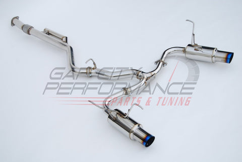 Invidia Dual N1 Titanium Burnt Tip Cat-Back Exhaust (2022+ Wrx)