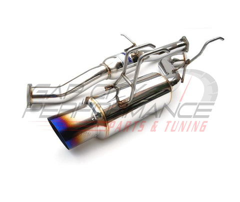 Invidia Single N1 Titanium Burnt Tip Cat-Back Exhaust (2022+ Wrx)