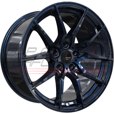 Option Lab Wheels R716 18x9.5 +35 Midnight Blue 5x100