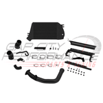 Mishimoto Race Top Mount Intercooler Kit Black (2015+ Wrx) Charge Pipe Engine