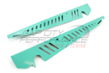 Perrin Fender Shrouds (08-14 Wrx/sti) Teal Engine Dress Up