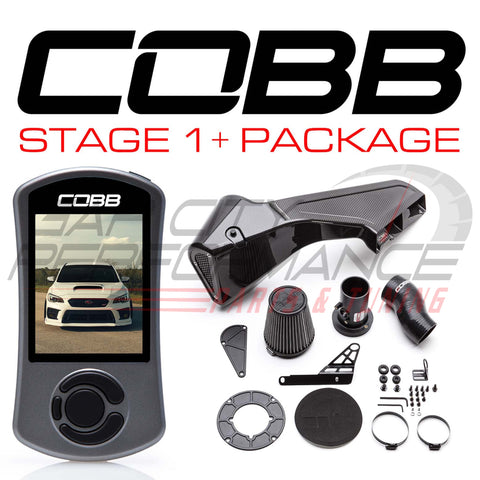 Cobb Tuning STAGE 1 + Redline Carbon Fiber Power Package (15-21 STI)