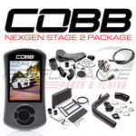 Cobb Tuning Nexgen Stage 2 Power Package (15-21 Wrx) Redline Carbon Fiber Intake / Black