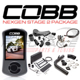 Cobb Tuning Nexgen Stage 2 Power Package (15-21 Wrx) Redline Carbon Fiber Intake / Black