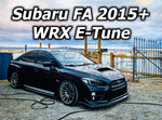 Subaru Fa 2015+ Wrx E-Tune Tuning