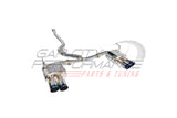 Remark 4 Inch Quad Exit Catback Resonated Exhaust System (2015+ Wrx/sti)