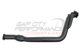 Grimmspeed Limited Catted Downpipe (08-14 Wrx & 2008+ Sti) Ceramic Coated Black Exhaust