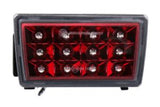 Subispeed Usdm F1 Style Rear Fog Light (2015+ Wrx/sti) Red/clear Lens Exterior