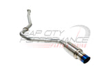 Remark R1-Spec Catback Exhaust Titanium Muffler Section w/ Burnt Tip  (2015+ WRX/STI)