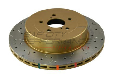 Dba 4000 Series Drilled/slotted Rotor Pair Rear (04-17 Sti) Drivetrain