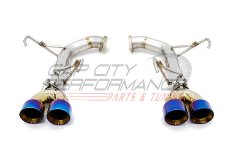 FactionFab Axle Back Exhaust w/ Burnt Tips (2015+ WRX/STI)
