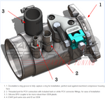 Cobb Tuning Cast Aluminum Tubo Inlet (15-21 Wrx)