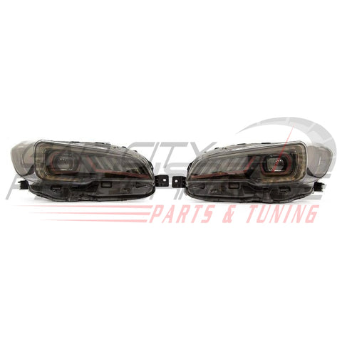 Subispeed Special Edition Led Headlights W/ Drl And Sequential Turns 2015+ Wrx/sti Exterior