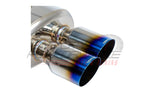 Remark 4 Inch Quad Exit Catback Resonated Exhaust System (2015+ Wrx/sti)